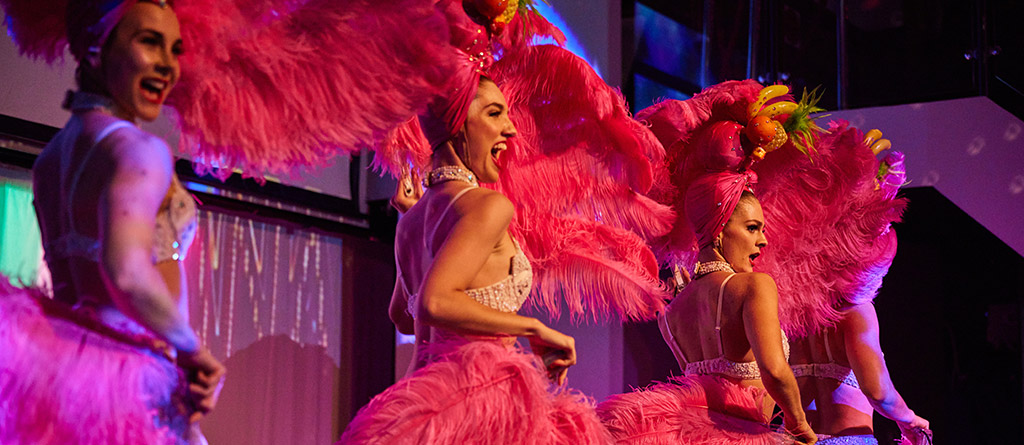 The ‘Voyage of Love’ cabaret show unfolding on Sydney Showboat