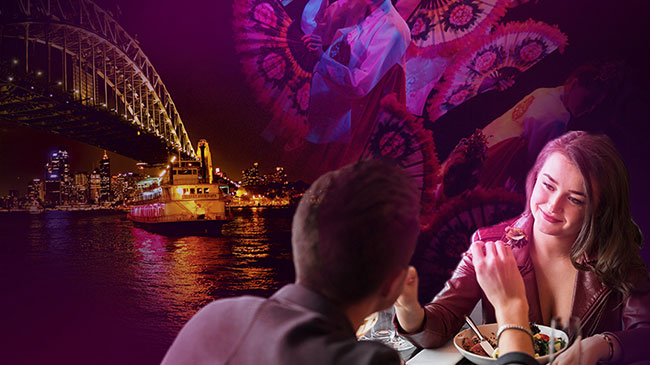 A Fun Night On Sydney Harbour : Sydney Showboats Dinner Cruise