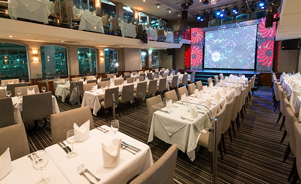 Restaurant quality dining at your individual reserved seats.