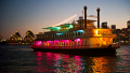 View of Sydney Harbour Christmas Party Cruises at Night