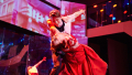 Cabaret performance aboard Showboats Vivid Sydney cruise