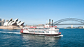 Christmas Day cruise on Sydney Harbour.