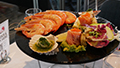 Seafood platter for Christmas Day lunch on the cruise.
